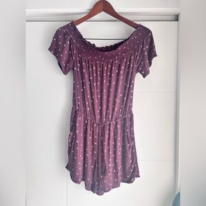 Abercrombie & Fitch Chic Purple Romper